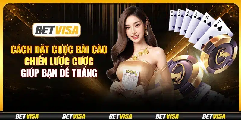 Cách đặt cược bài cào - Chiến lược cược giúp bạn dễ thắng