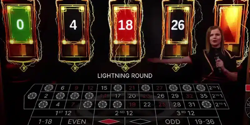 Giải thích tính năng 'Lightning' trong trò chơi Lightning Roulette