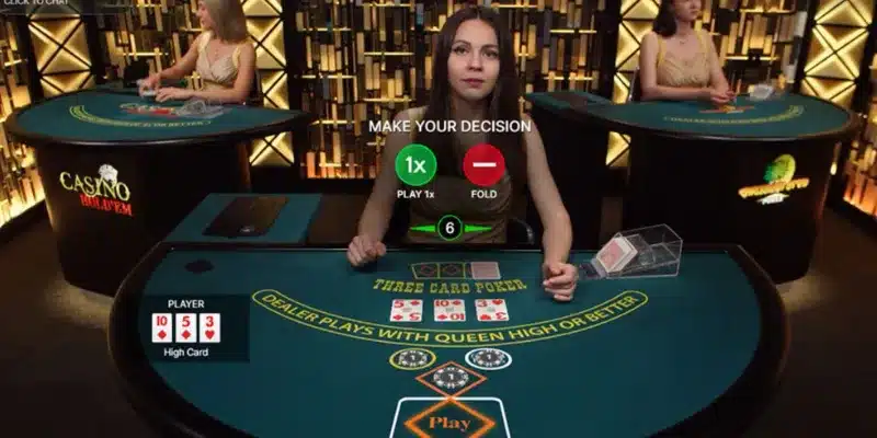 Các trò chơi được ưa chuộng nhất trong live casino