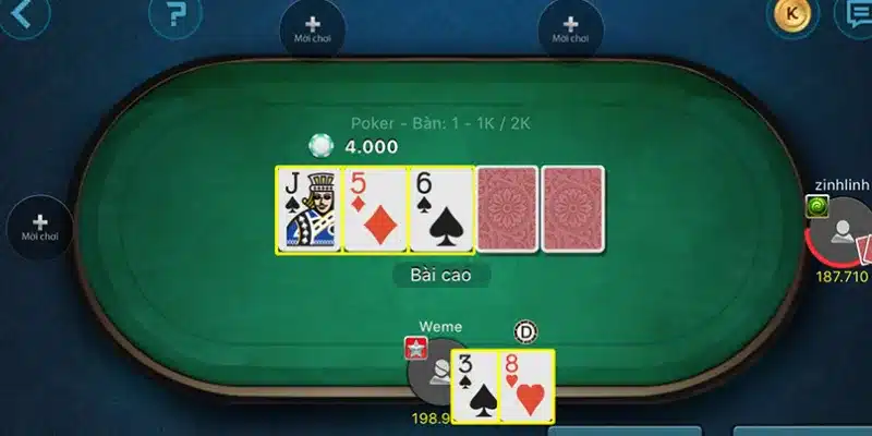Nắm rõ quy trình các vòng cược trong poker