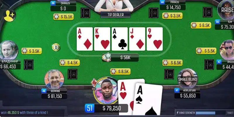 Lập chiến lược theo từng giai đoạn của ván poker
